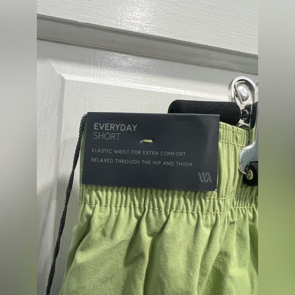 VRST NWT Everyday 5” Relaxed Elastic Waist UV Protection Green Shorts SZ XL NEW - Picture 7 of 10